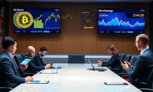 MicroStrategy Bitcoin investment strategy analysis showing corporate treasury management
