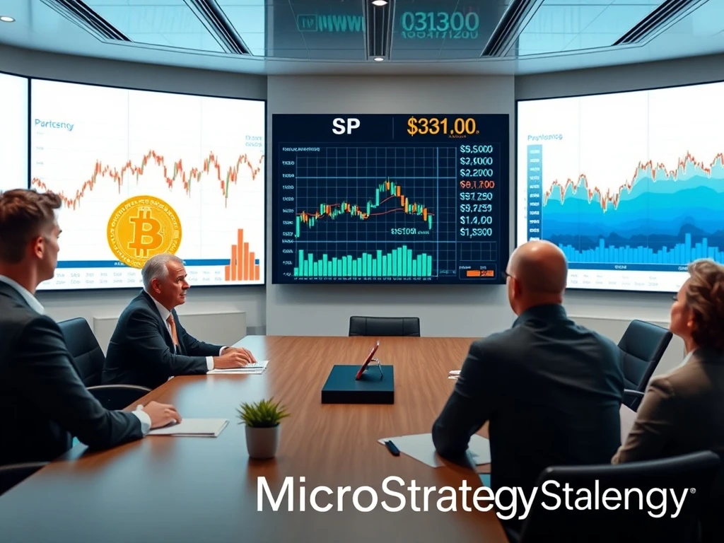 MicroStrategy's S&P 500 journey demonstrating Bitcoin institutional legitimacy in corporate finance