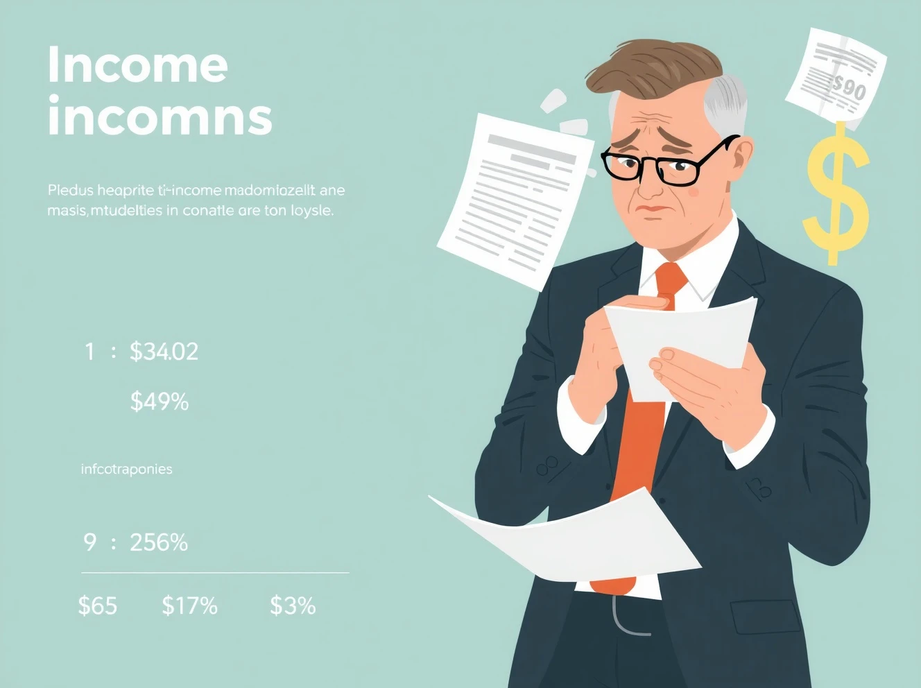 Middle class financial reality showing income disparity and economic challenges facing modern families