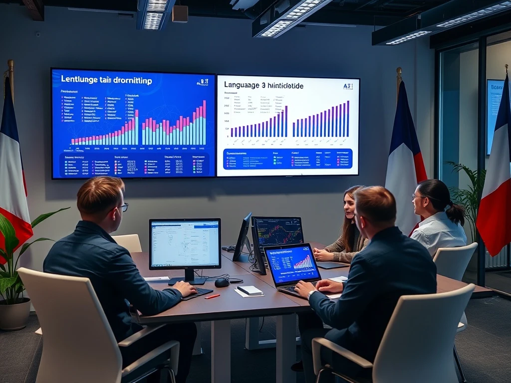 Mistral AI company achieving record European tech valuation with AI innovation