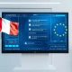 Mistral AI technology interface showing advanced chatbot capabilities and European AI innovation