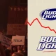 Modern boycotts impacting major corporate brands and consumer markets with protest imagery