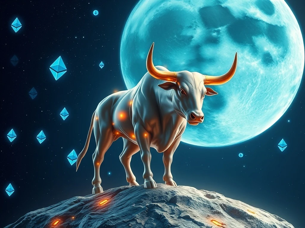 MoonBull cryptocurrency transforming meme coin market with Ethereum technology