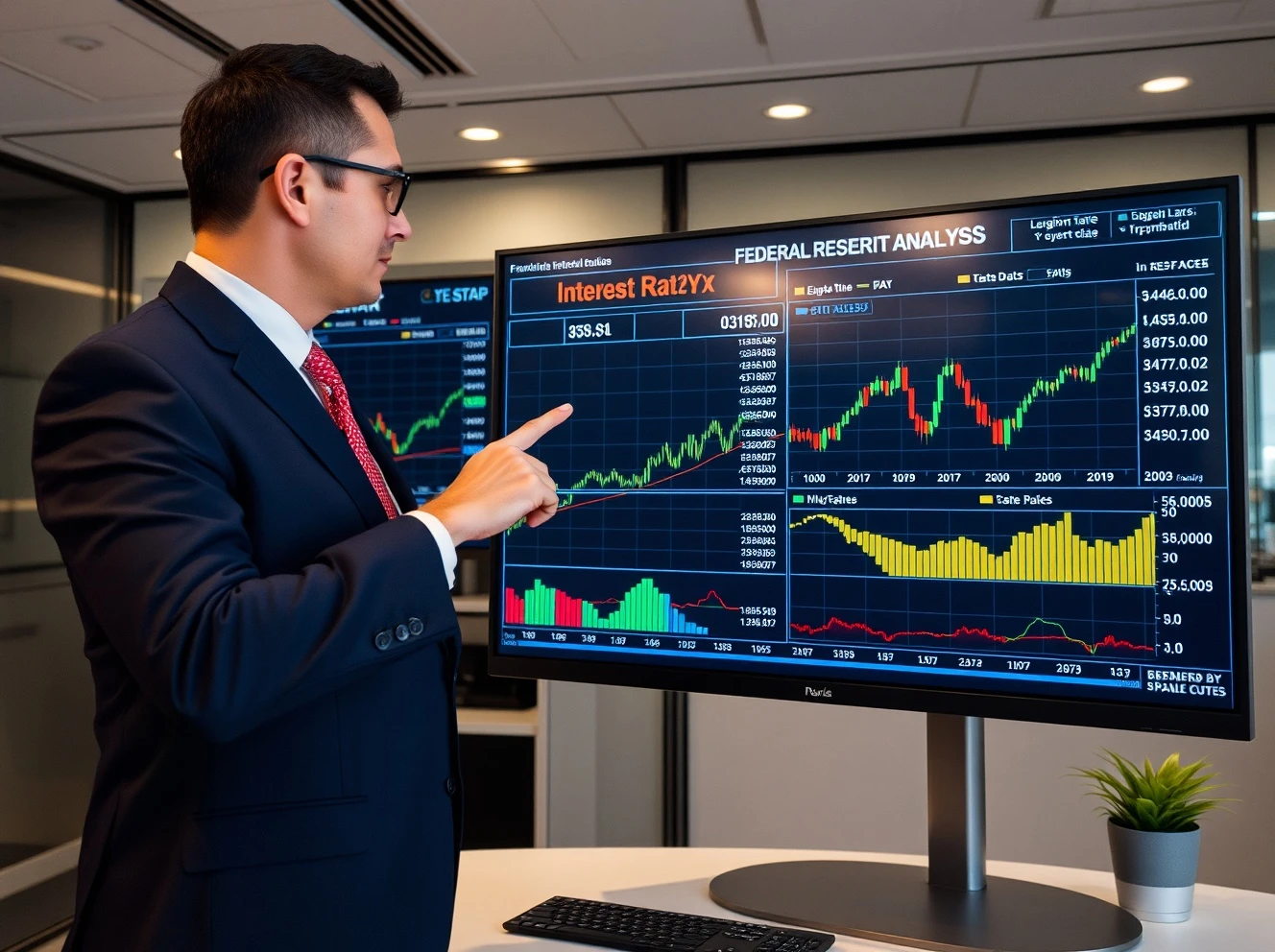 Analyst discussing Morgan Stanley's forecast for crucial Fed rate cuts and economic impact
