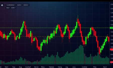 MOVR volatility analysis showing dramatic price swings and technical indicators on trading chart
