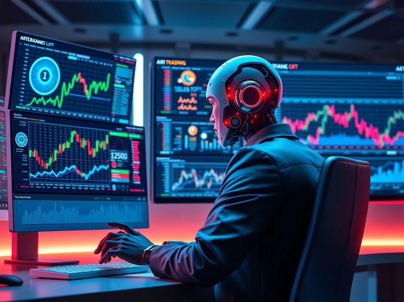 Nansen's AI-powered trading agent analyzing cryptocurrency market data with blockchain visualizations
