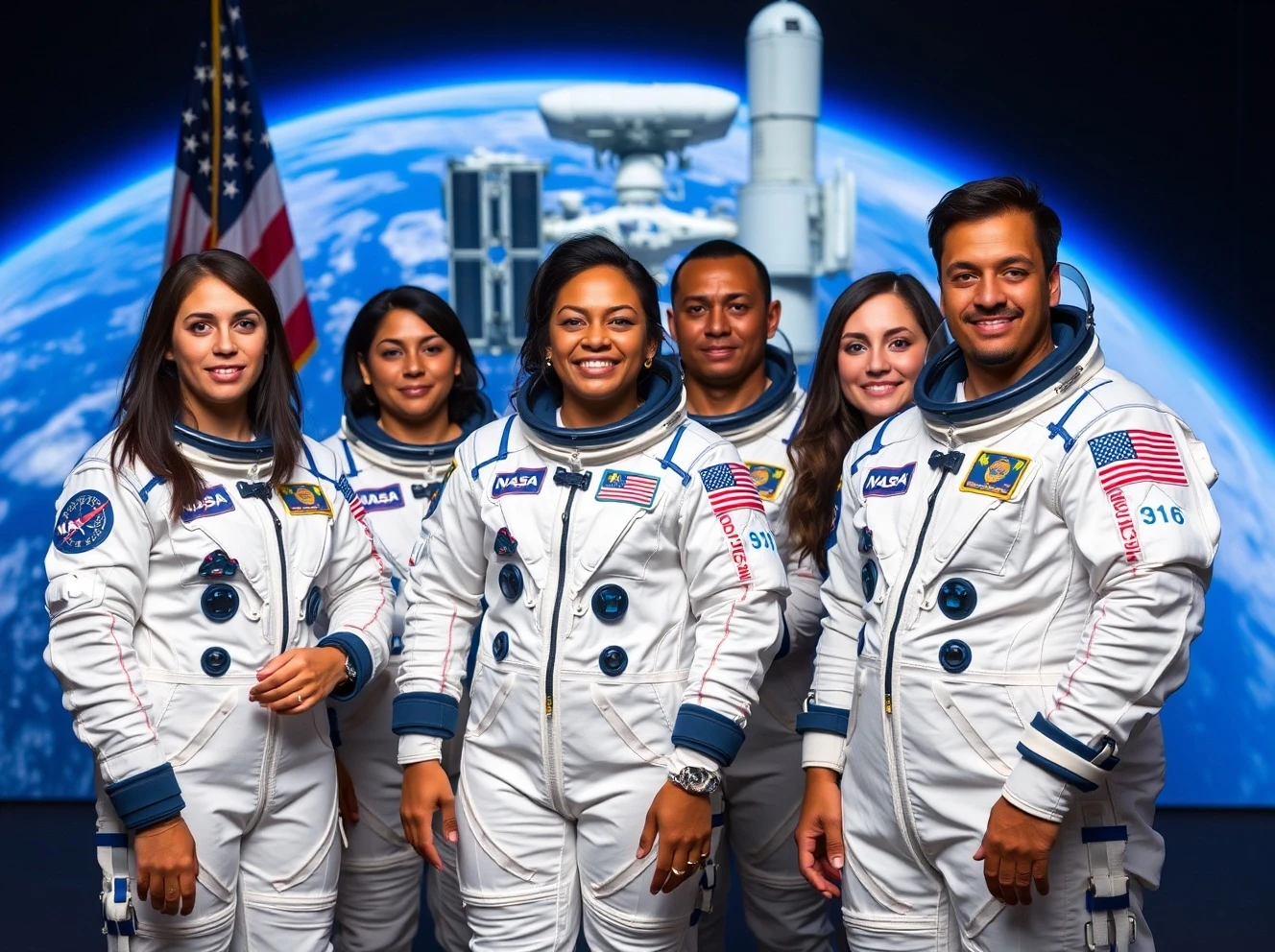 NASA astronaut class training for future Moon and Mars missions with SpaceX veterans