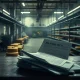 National cheese brand filing Chapter 11 bankruptcy documents with cheese products in background