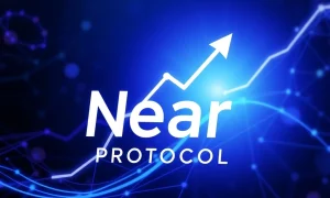 NEAR Protocol price surge analysis with blockchain upgrade visualization