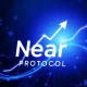 NEAR Protocol price surge analysis with blockchain upgrade visualization
