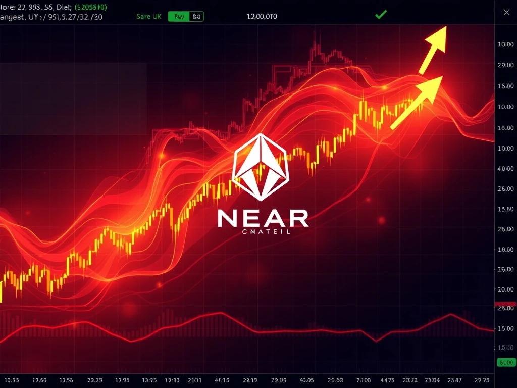 NEAR Protocol surge analysis showing dramatic price movement on trading chart