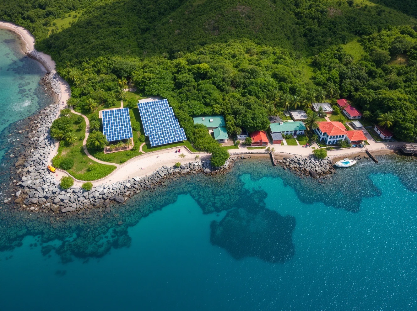 Nevis Special Sustainability Zone showcasing sustainable development and economic growth in Caribbean setting