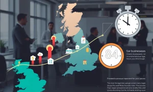 New businesses Britain growth showing 84 startups per hour despite economic challenges