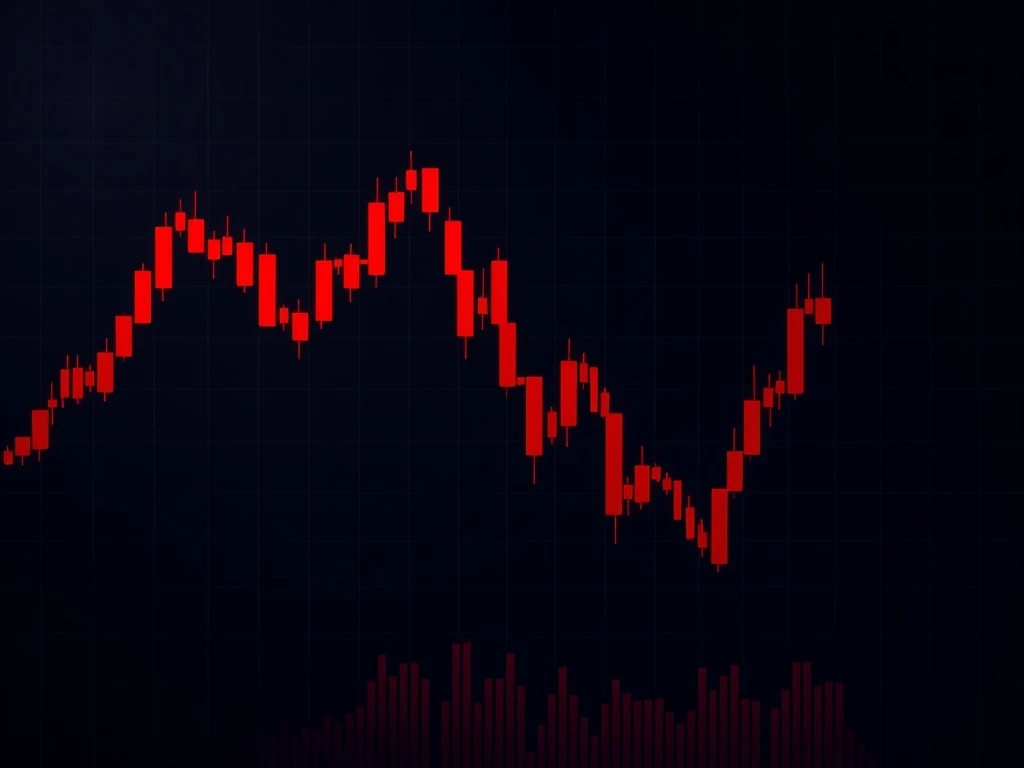 NEWT cryptocurrency dramatic price collapse chart showing extreme bearish momentum and investor panic