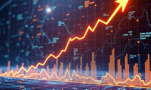 NMR price surge showing massive cryptocurrency growth with blockchain network activity