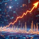NMR price surge showing massive cryptocurrency growth with blockchain network activity