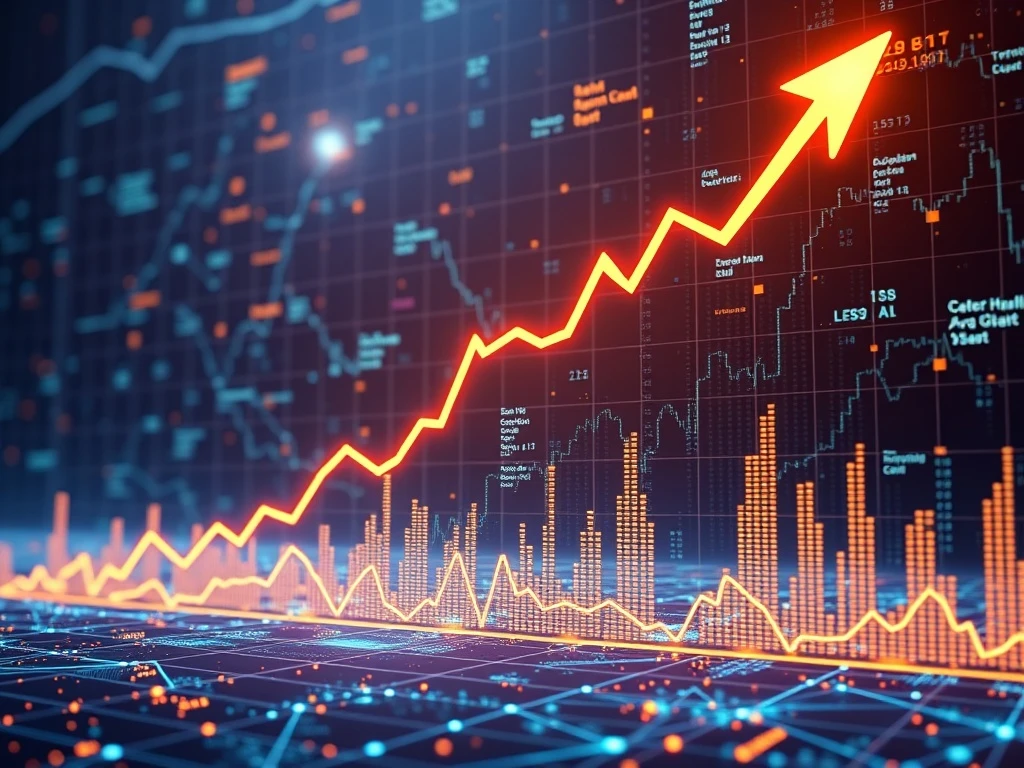 NMR price surge showing massive cryptocurrency growth with blockchain network activity