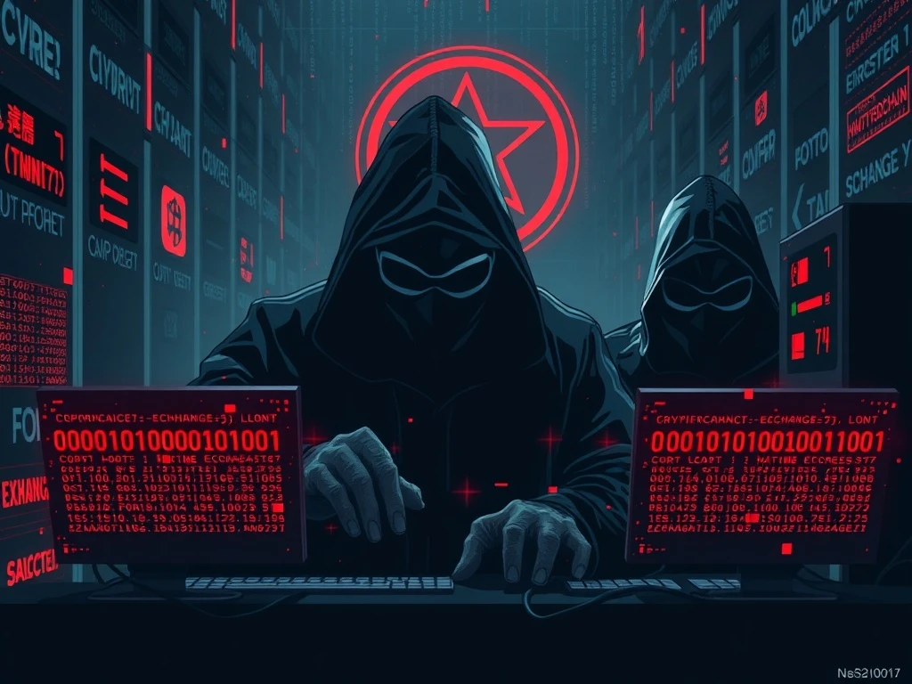 North Korean cyber threat targeting cryptocurrency exchanges and digital assets security