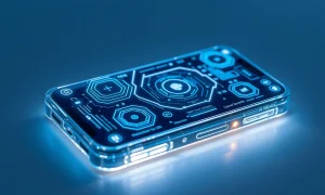 Nothing's transparent AI-first device showcasing innovative technology design