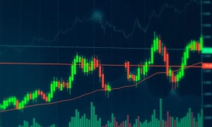 NMRBTC cryptocurrency chart showing massive 285% price surge with technical indicators