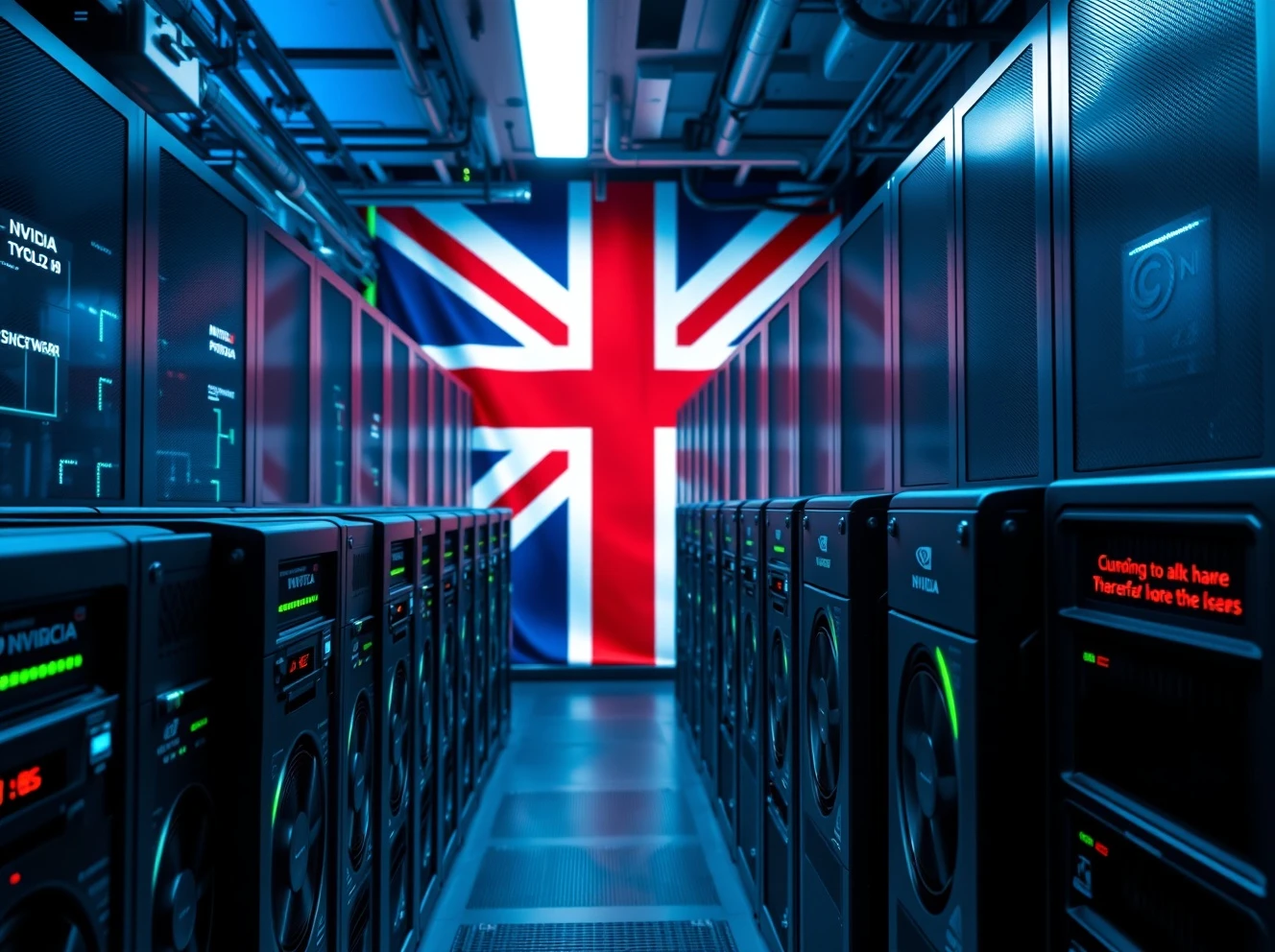 Nvidia AI investment transforming UK digital infrastructure with advanced GPU data centers