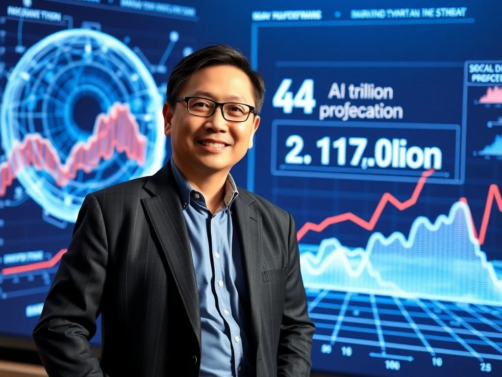 Jensen Huang leading Nvidia through the AI revolution with confident vision for future growth