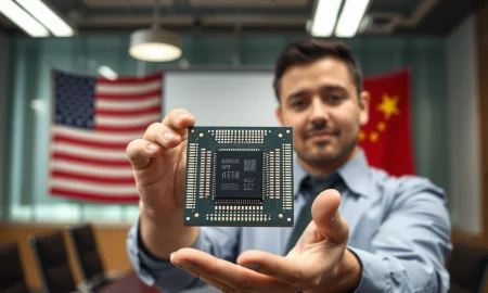 Nvidia H20 chip analysis showing semiconductor technology amid US-China trade tensions