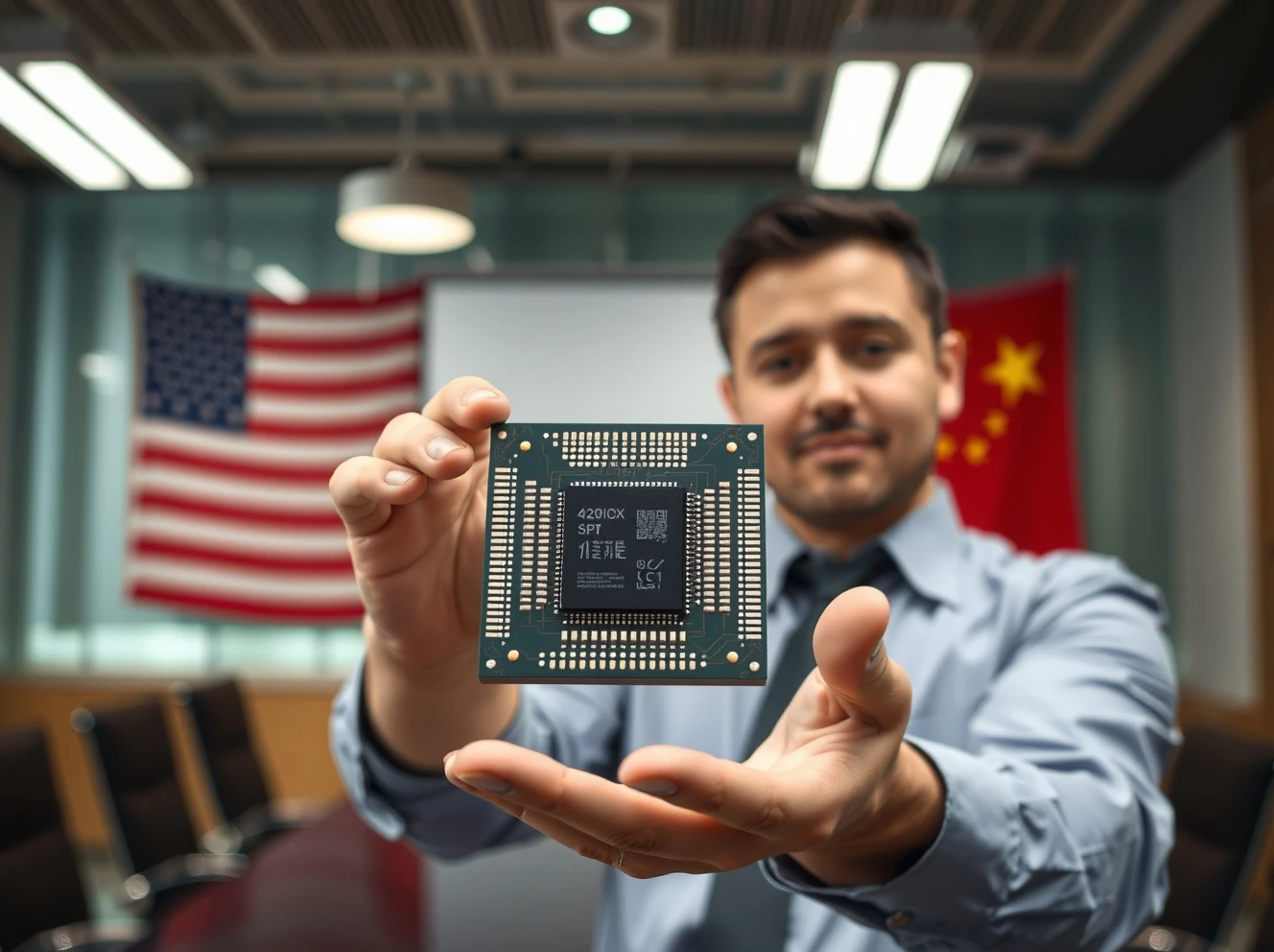 Nvidia H20 chip analysis showing semiconductor technology amid US-China trade tensions