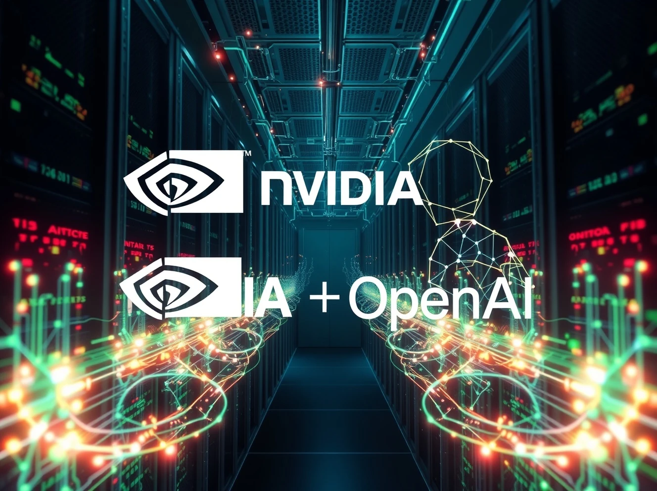 Nvidia OpenAI investment partnership transforming AI infrastructure with massive data centers