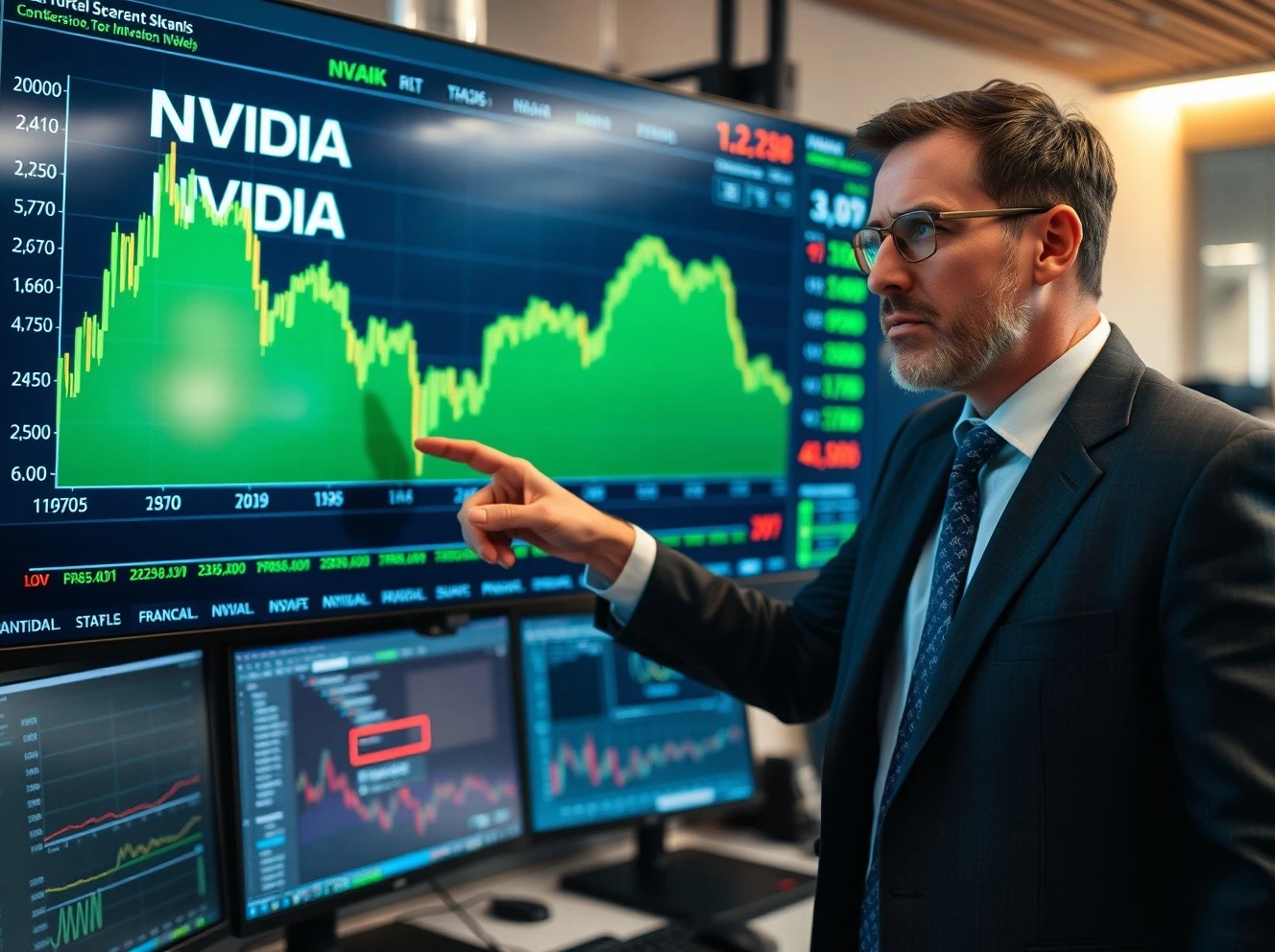 Analyst reducing Nvidia stock price target due to competitive market pressures