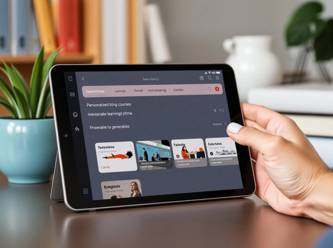 Oboe AI learning app interface generating personalized educational courses with multiple format options