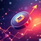 Ondo crypto token showing explosive growth potential with upward trending market indicators