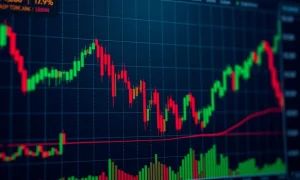 Volatile OP price chart showing dramatic swings amid cryptocurrency market turbulence