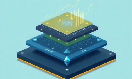 OP token price projection alongside Optimism's Layer-3 blockchain architecture evolution