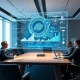 OpenAI board chair discussing AI bubble during technology conference presentation