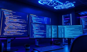 OpenAI GPT-5-Codex AI model dynamically generating and optimizing complex programming code