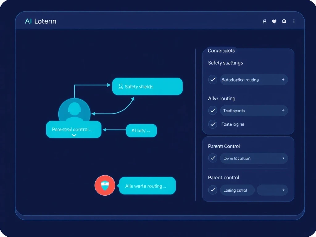 OpenAI GPT-5 safety features protecting sensitive conversations with parental controls
