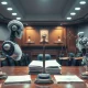 OpenAI lawsuit legal battle between AI competitors in courtroom setting