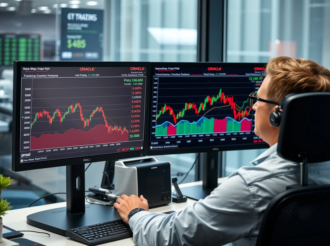 Financial analyst revising Oracle stock target upward after strong quarterly earnings performance