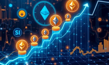 Ozak AI tokens showing exponential growth potential on blockchain analytics dashboard