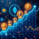 Ozak AI tokens showing exponential growth potential on blockchain analytics dashboard
