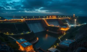 Paraguay's hydroelectric dam powering Bitcoin reserve mining operations with sustainable energy