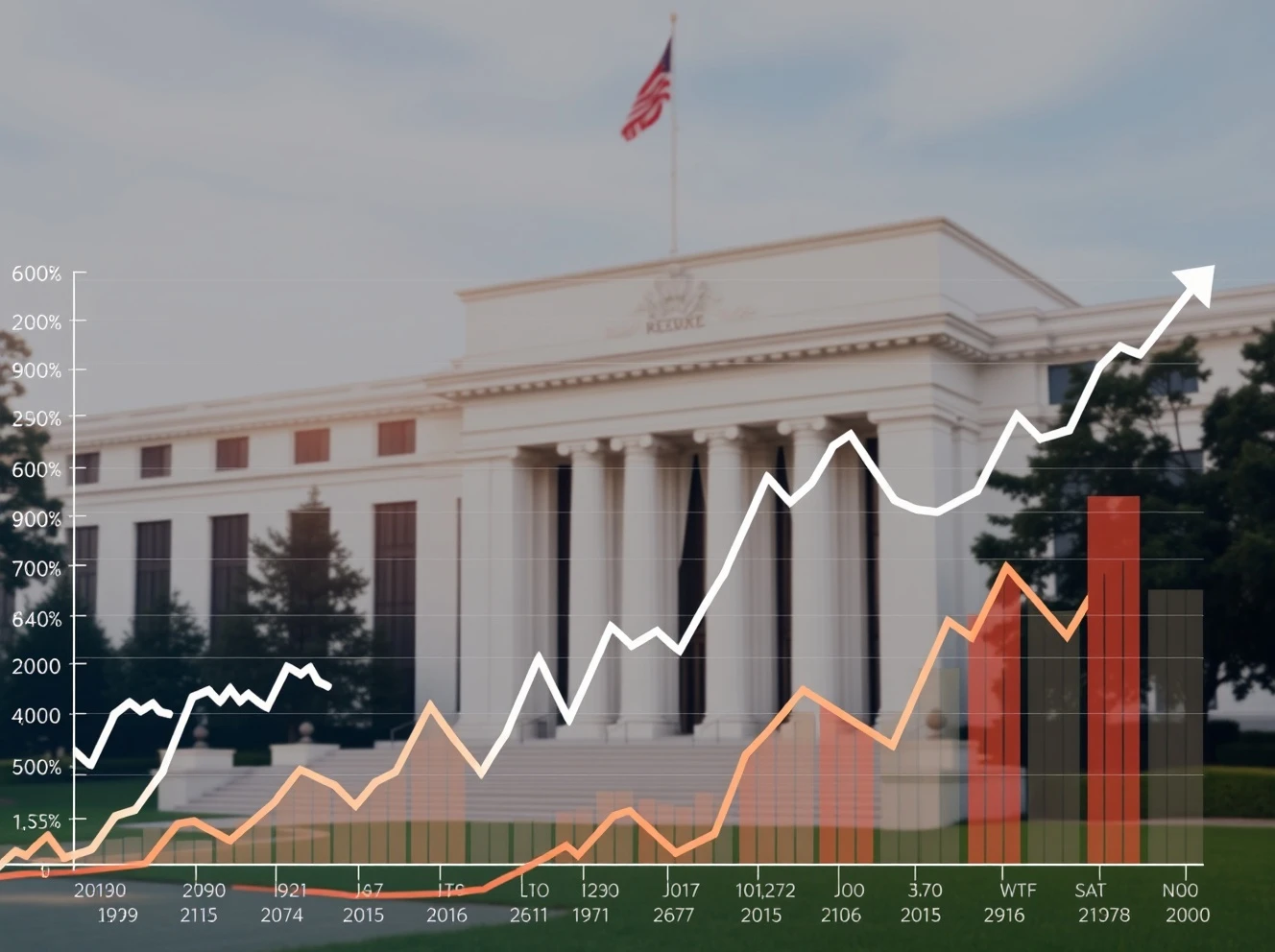 PCE inflation data analysis showing Federal Reserve monetary policy decisions on interest rates
