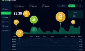 Pendle Boros generating stable income from cryptocurrency funding fees visualization