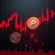 PENGU cryptocurrency dramatic market crash showing extreme price collapse and technical breakdown