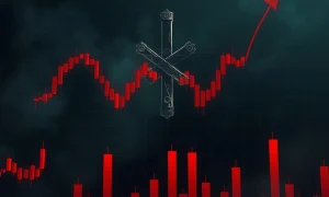 Pepe death cross chart showing critical bearish momentum and price decline analysis