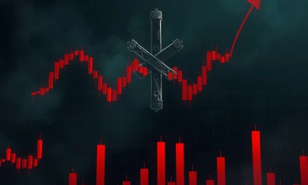 Pepe death cross chart showing critical bearish momentum and price decline analysis