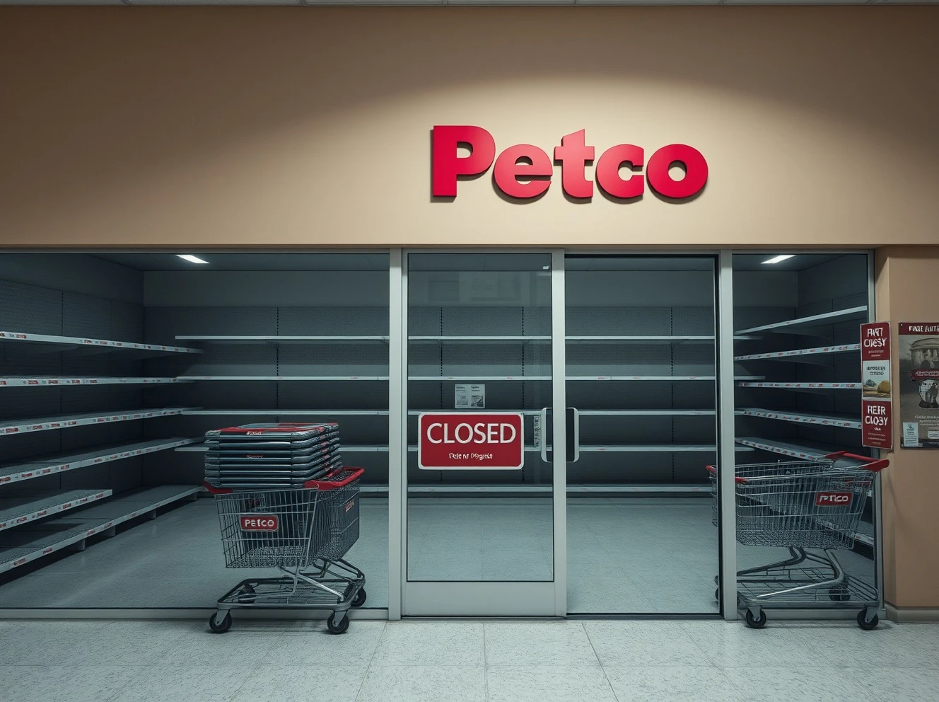Petco store closures affecting multiple locations across the United States