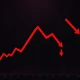 PIVX cryptocurrency catastrophic price collapse chart showing massive 5885% annual decline