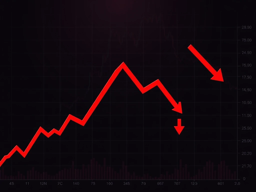 PIVX cryptocurrency catastrophic price collapse chart showing massive 5885% annual decline